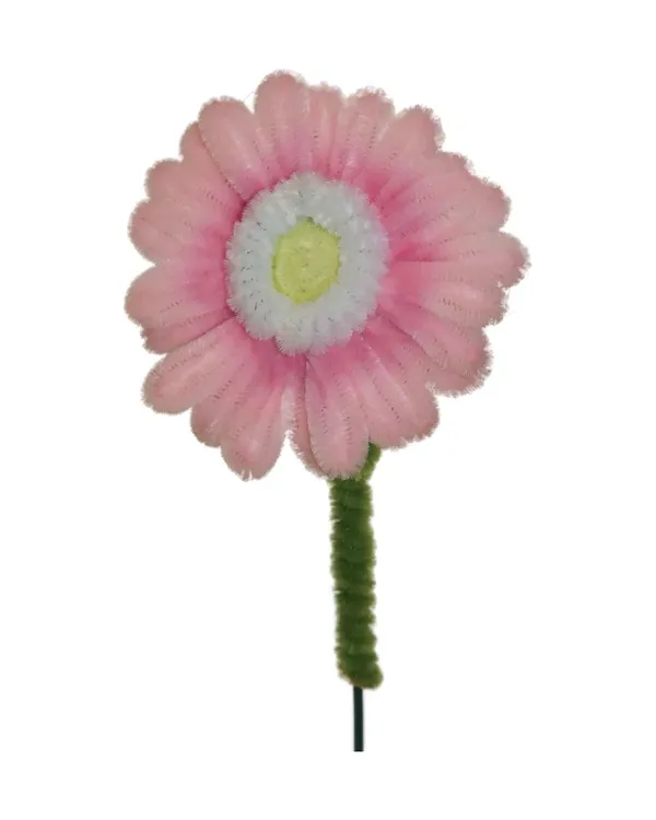 Chenilledraad gerbera