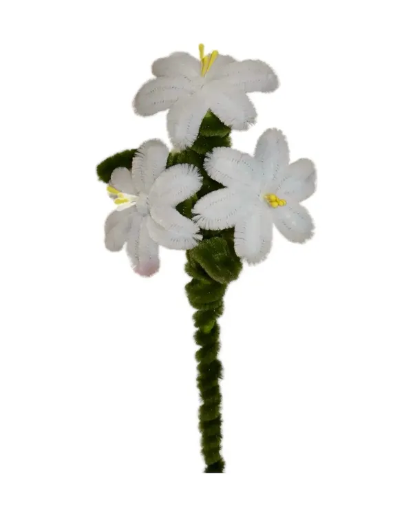 Chenilledraad sneeuwbloem